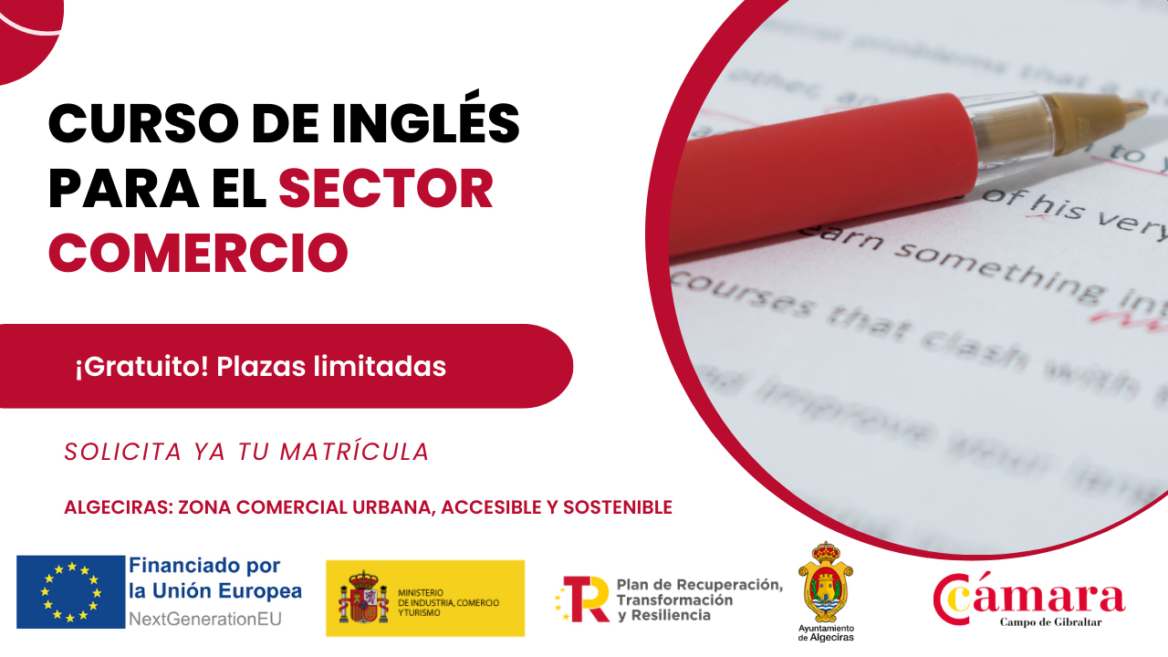 Curso inglés gratuito Algeciras
